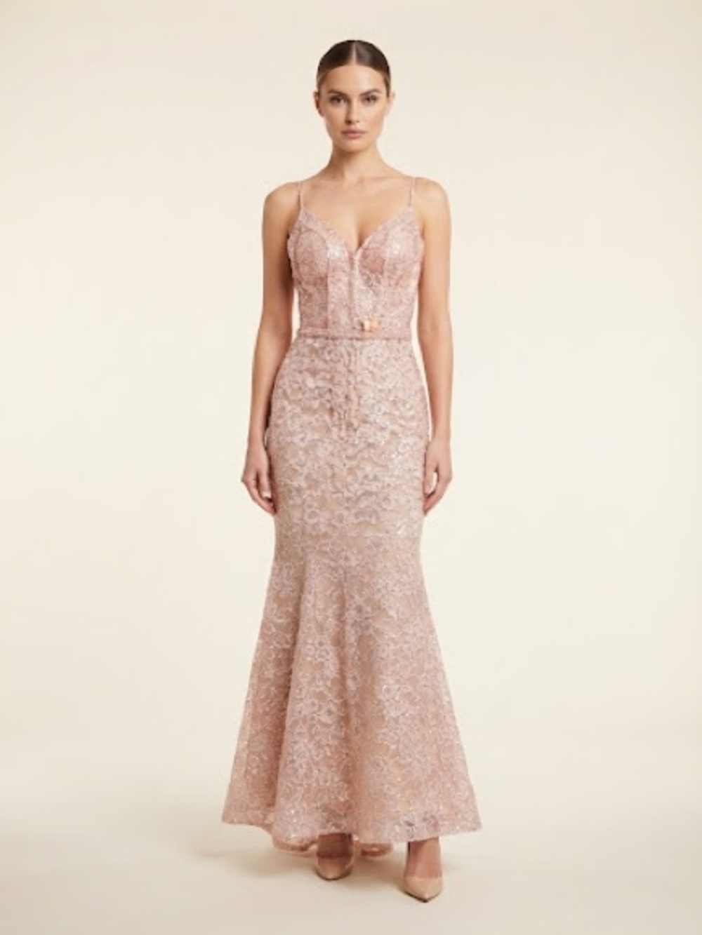 Ellie Wilde Mon Cheri embellished maxi dress 2